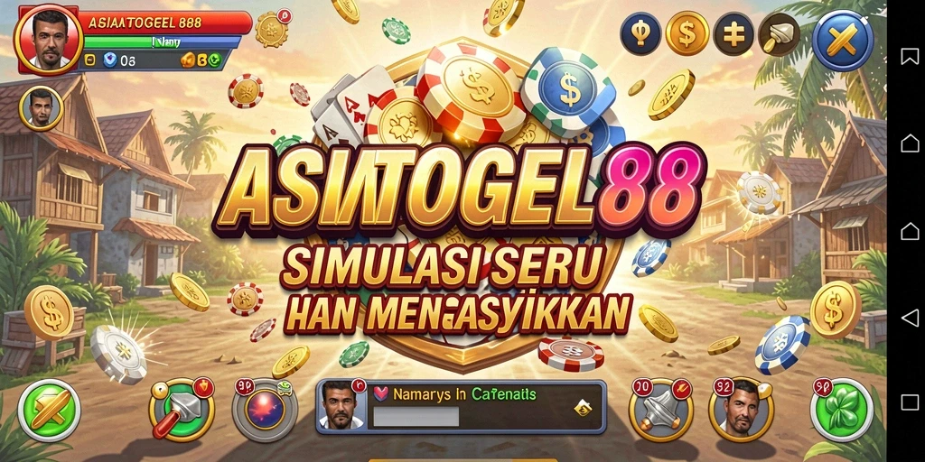 Screenshot gameplay ASIATOGEL88 menampilkan aksi simulasi yang mendebarkan.
