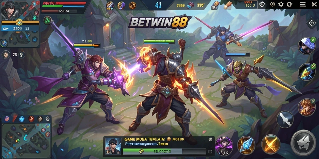 Gameplay menarik dari BETWIN88 dengan pertarungan seru.