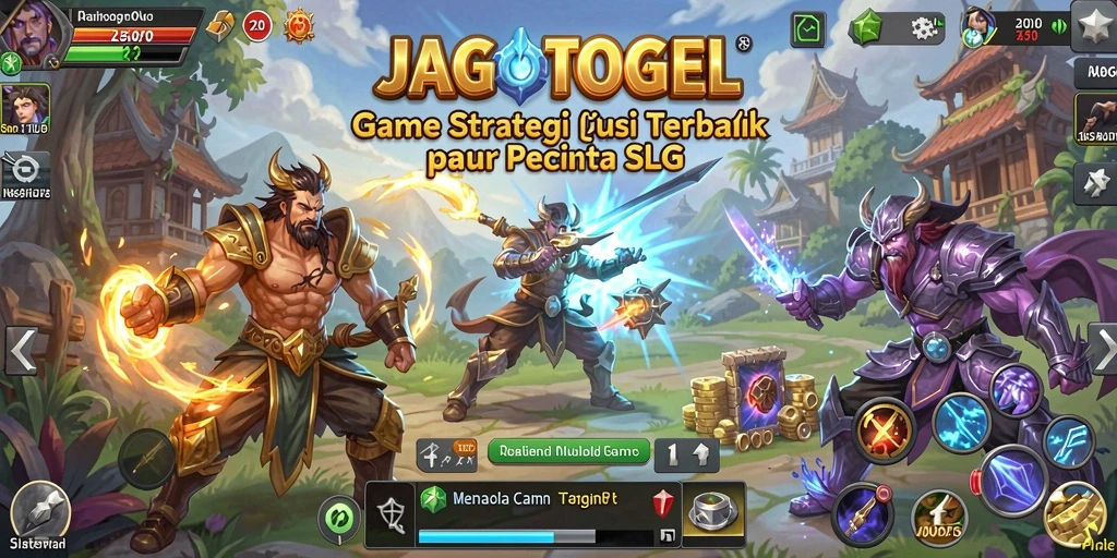 Tampilan gameplay menarik dari JAGOTOGEL saat bertarung.