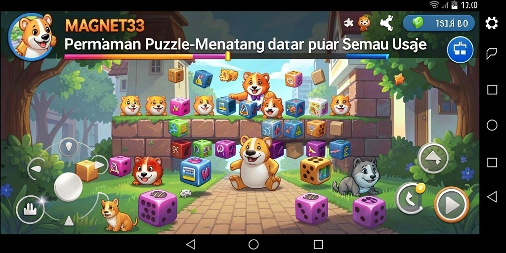Tampilan gameplay MAGNET33 yang menarik dan menantang.