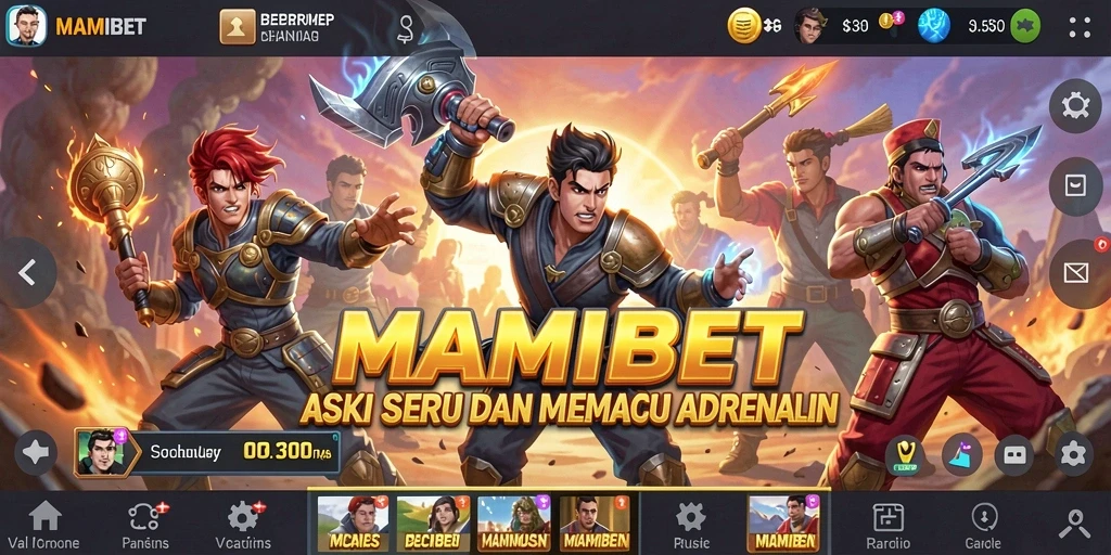 Tampilan gameplay seru di MAMIBET dengan aksi yang memacu adrenalin.