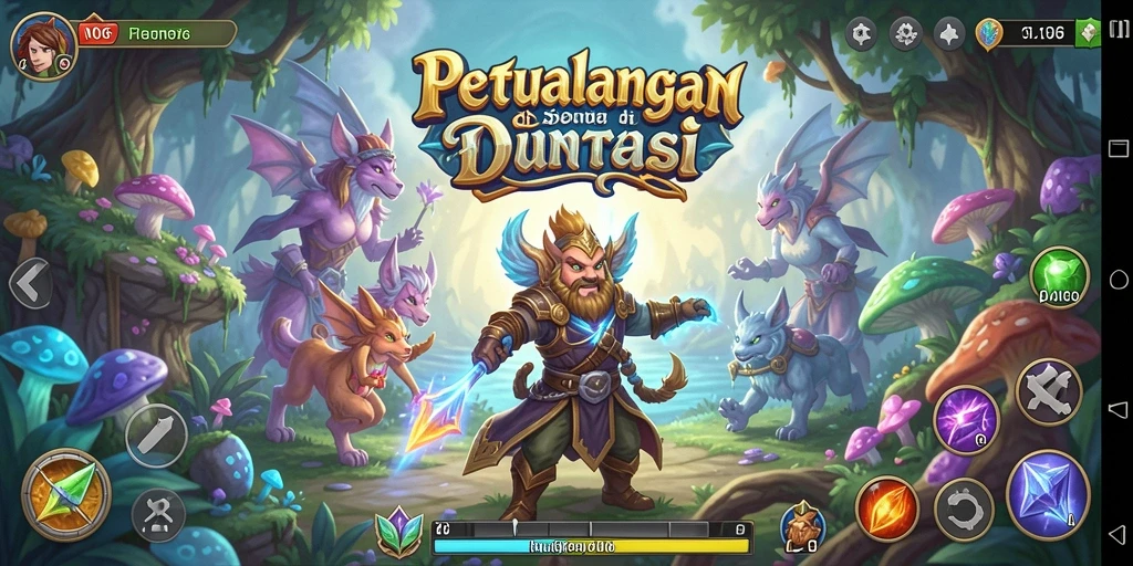 Tampilan gameplay N06 yang menawan dan penuh aksi.