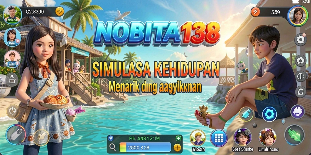 Tampilan screenshot NOBITA138 yang menarik saat gameplay Simulation.
