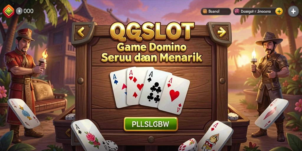 Tampilan gameplay QQSLOT yang seru dan interaktif.