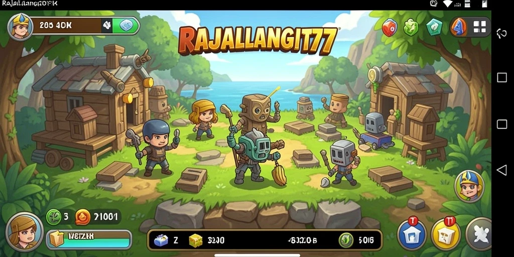 Gameplay menantang dan grafis yang menarik di RAJALANGIT77.