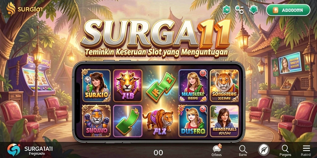 Gameplay SURGA11 yang seru dan menegangkan, siap memberikan keseruan tanpa batas.